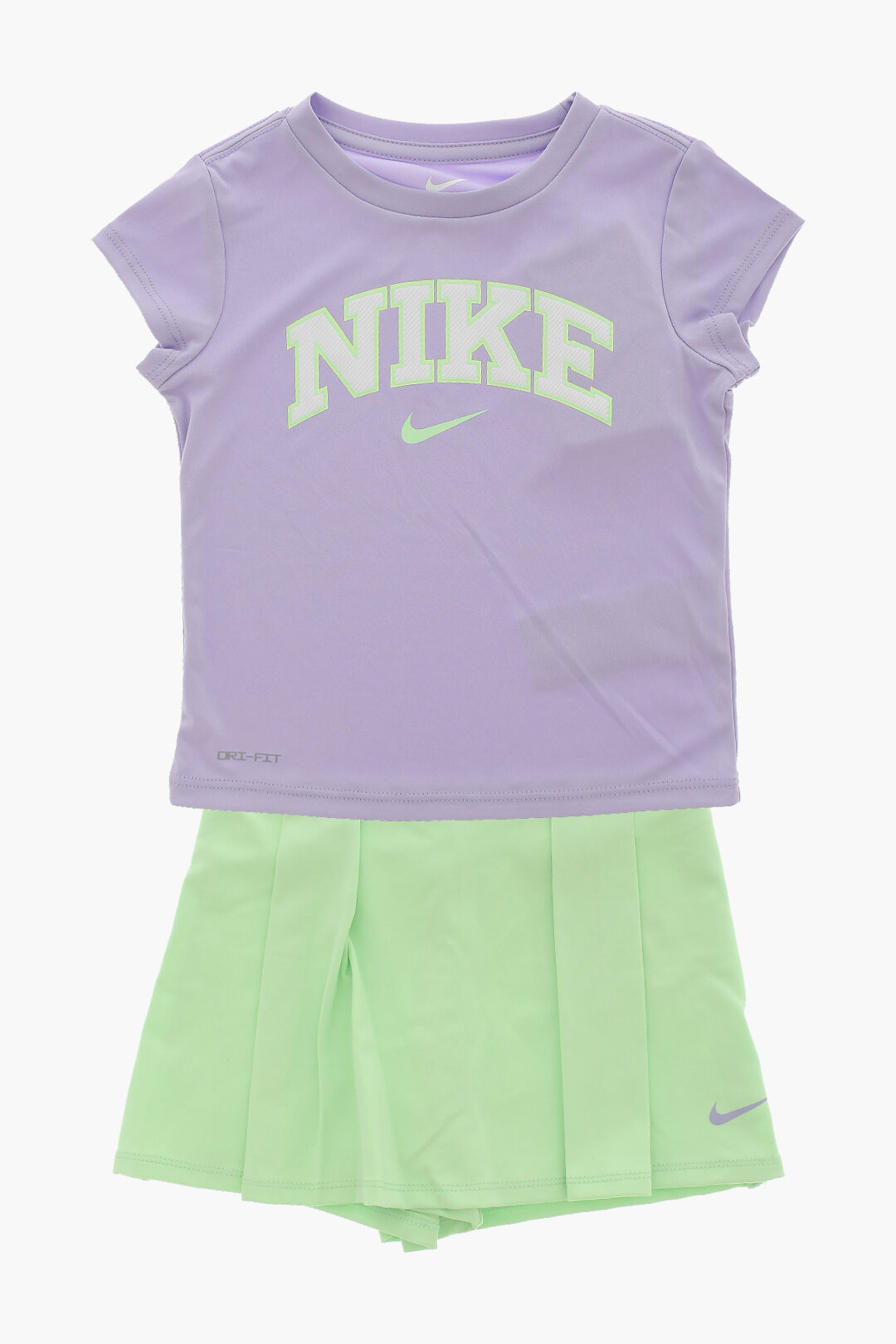 Nike Kids 드라이 핏 스커트와 크루넥 티셔츠 세트