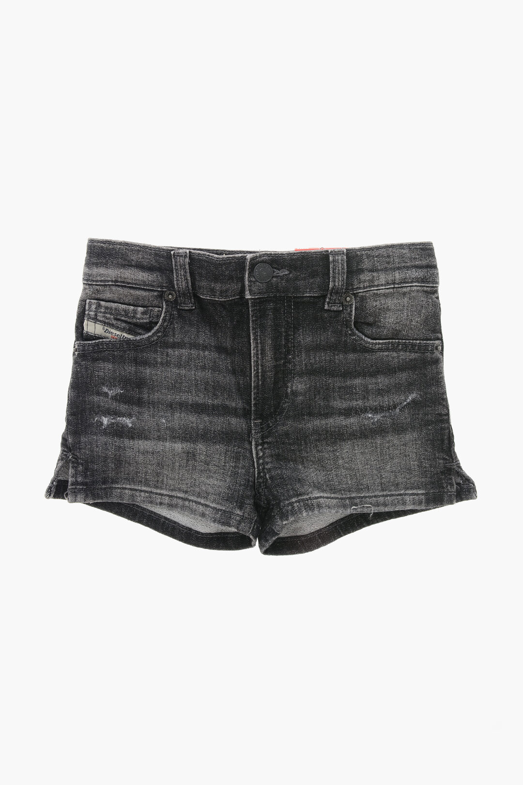 Diesel Kids 빈티지 이펙트 데님 반바지
