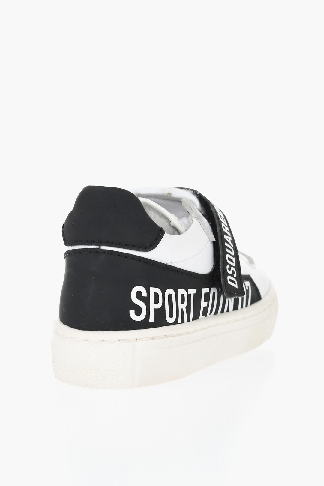 Dsquared 2 kids 투톤 레더 로우 스니커즈 SPORT EDTN.07